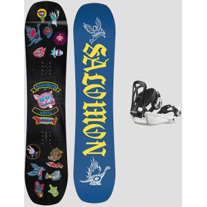 Salomon Grail+Goodtime Black Xs 2024 Snowboard set