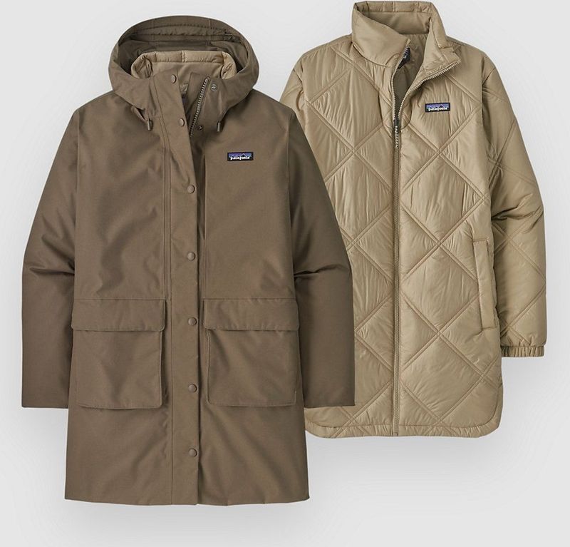 Patagonia Dames 3-in-1 Pine Bank Parka