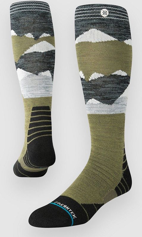 Stance - Lonely Peaks - Skisokken - Olijfgroen