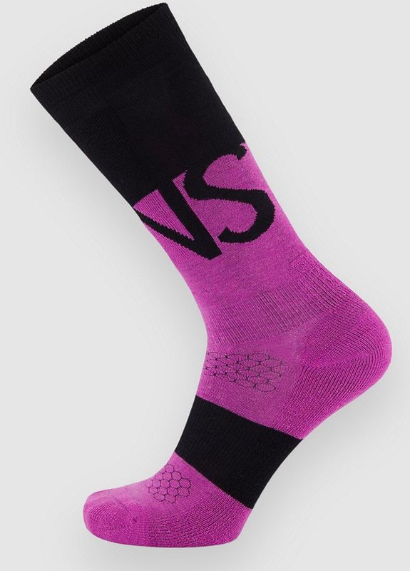 Mons Royale - Ultra Cushion Merino Snow Sock - Unisex - Roze