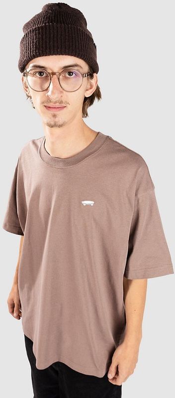Vans - Salton Loose SS Tee - T-shirt - Bruin - 100% Katoen