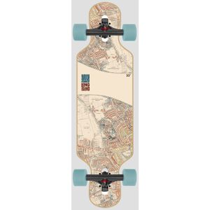 Long Island Longboards Maps 32.85"X9" Mini Drop Complete