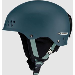 K2 - Emphasis Pearl Dark Teal - Skihelm - Marine Blauw - Maat 55-59 cm
