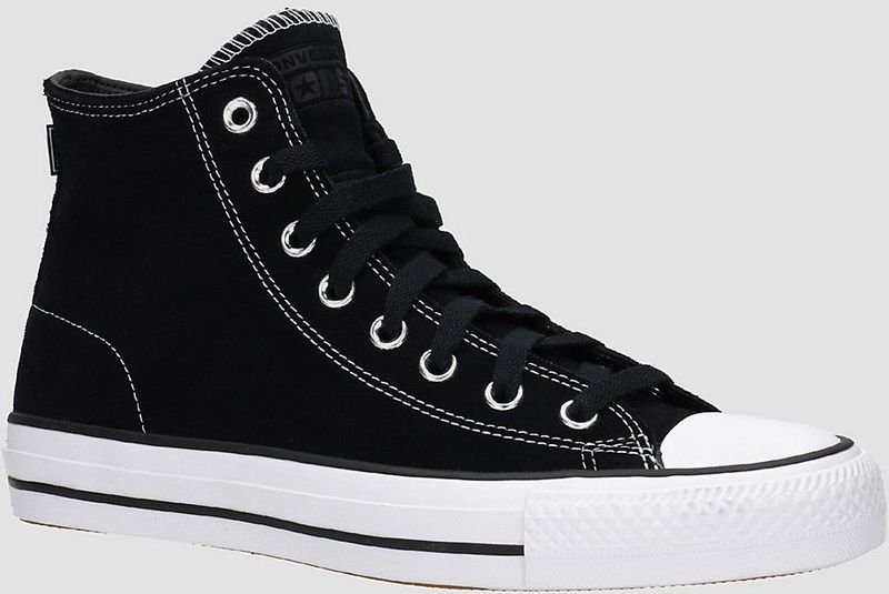 Converse - Chuck Taylor All Star Pro Sneakers - Zwart - Suède - Demping en Bescherming