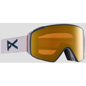 Anon M4s Cylindrical Warm Grey (+Bonus Lens) Goggle