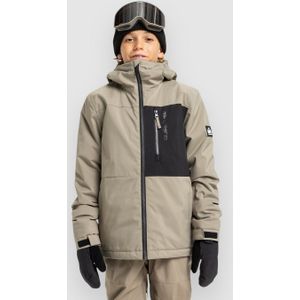 Quiksilver - Side Hit Solid - Sneeuwjas - Beige - Jongens 4-16 jaar