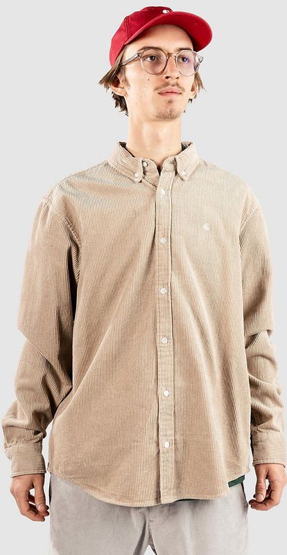 Carhartt Wip - Chemise Madison - Overhemd - Beige - Corduroy