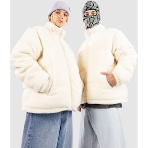 Urban Classics - Fleece Jas - Offwhite - Gewatteerde Jas