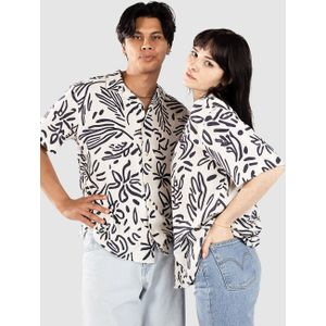 !Solid - SDPaiman - Overhemd - Zwart - Bloemenprint