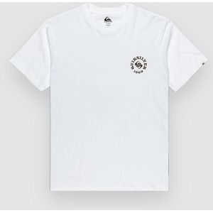 Quiksilver - Evo Summer Salt - T-shirt - Katoen Gerecycled Katoen Jersey - Korte Mouwen