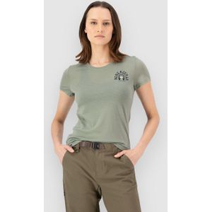 Mons Royale - Icon Merino Classic T-shirt - Dames - Lichtgewicht - Ademend - Geurremmend