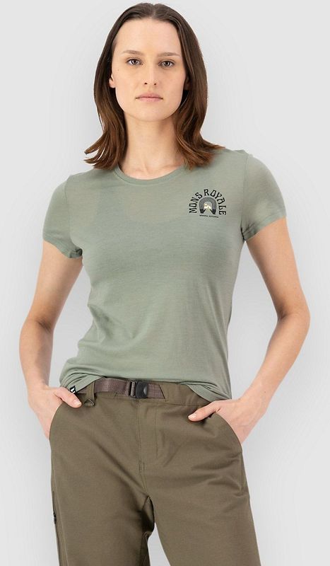 Mons Royale - Icon Merino Classic T-shirt - Dames - Lichtgewicht - Ademend - Geurremmend
