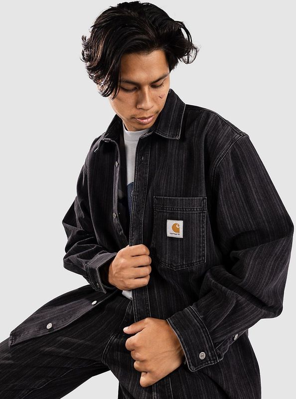 Carhartt WIP - Rylan - Denim Shirt - Zwart - Heren