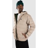 Cotton Down Jacket - Zwart - Katoen - Gerecycled Dons