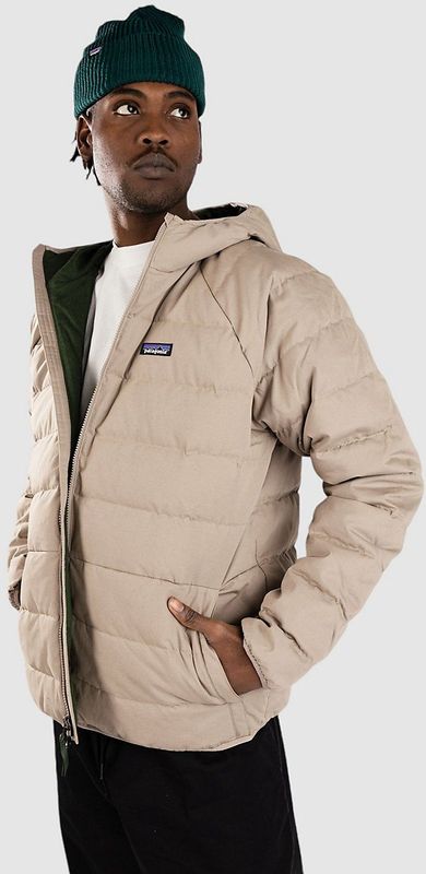 Cotton Down Jacket - Zwart - Katoen - Gerecycled Dons