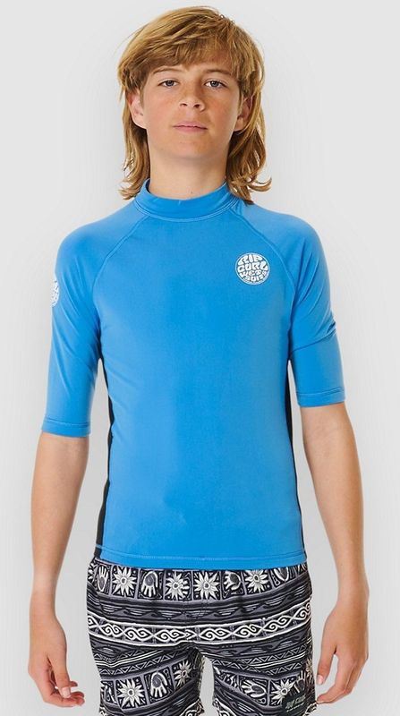 Rip Curl - Icons UV Brushed - UV-werend T-shirt - Korte Mouwen - Voor Kinderen