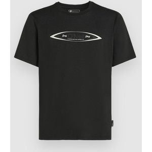 O'Neill - O'Riginals Hybrid Polygiene - T-shirt - Grafisch - Zwart - Katoen