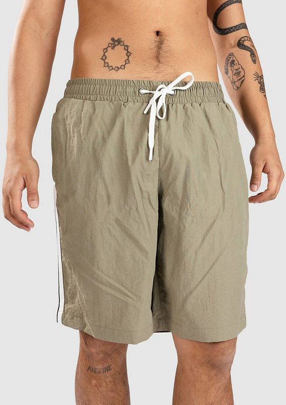 Urban Classics Patched Stripe Boardshorts