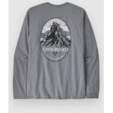 Patagonia - Chouinard Crest Responsibili-Tee - Longsleeve - Gravel Heather