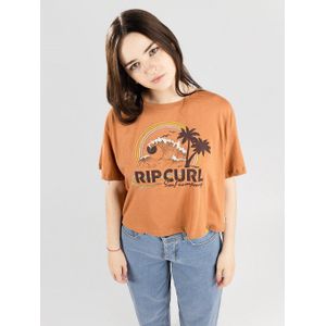 Rip Curl Rainbow Waves Crop T-Shirt