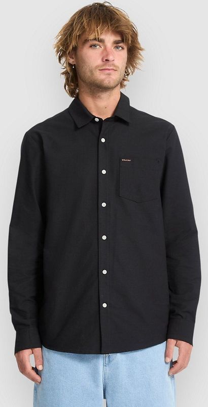 Volcom - Overhemd - Zwart - Regular Fit - Lange Mouw
