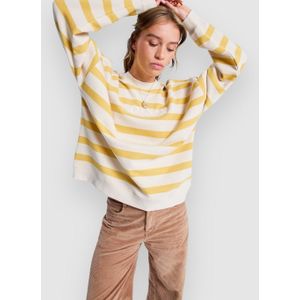 Roxy - Strictly Stripes - Oversized Trui - Beige