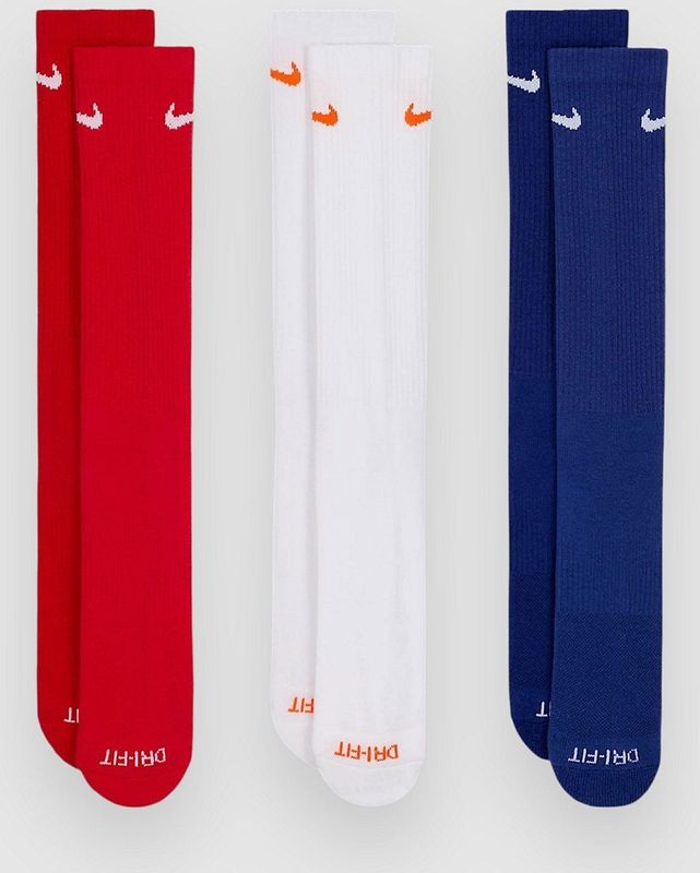 Nike - Everyday Plus Cushioned - Trainingssokken - Meerkleurig - 3 Paar