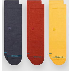 Stance - Icon 3 Pack - Sportsokken - Drie Paar - Klassieke Hoogte