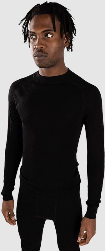 Thermowave - Merino Warm Long Sleeve Shirt - Zwart - Heren