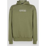 Future Surf Society - Hoodie - Grijs - Katoenmix - Artwork Op De Borst