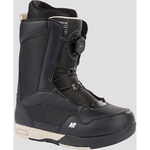 K2 - You+H Black - Snowboardschoenen - Zwart - Kinder