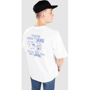 VANS Shirt 'Chuckling Duo'  opaal / wit