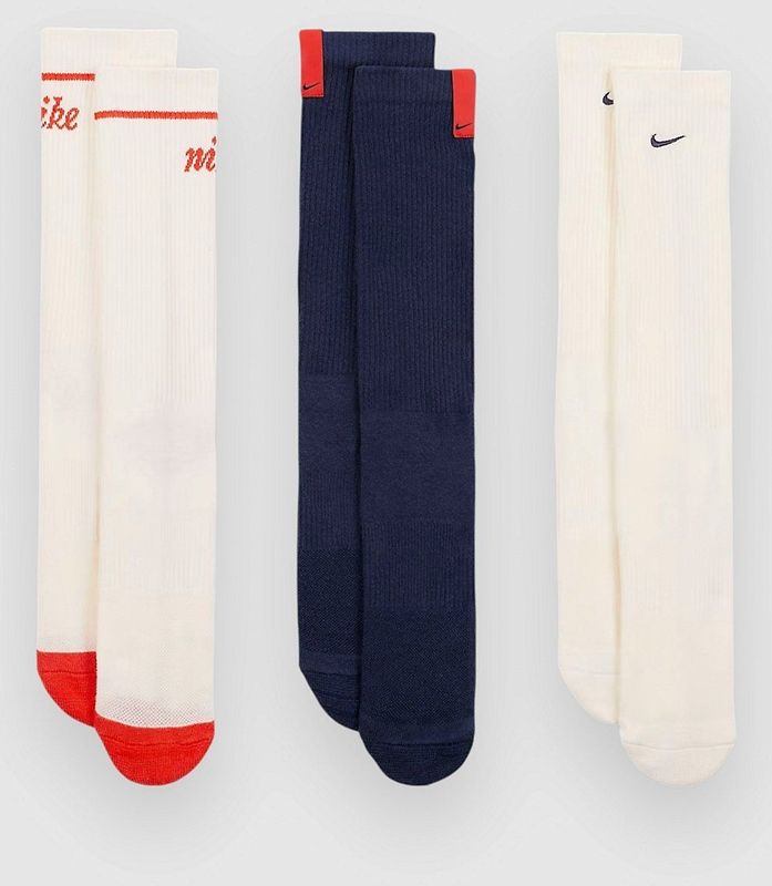 Nike - Everyday Cushioned - Sokken - Oranje - 3 Pack