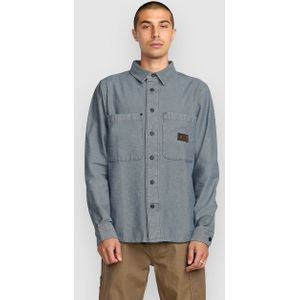 Volcom - Levetone - Overhemd - Blauw - Lange Mouw