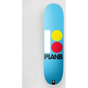 Plan B Primary 7.75"X29.5" Mini Skateboard Deck