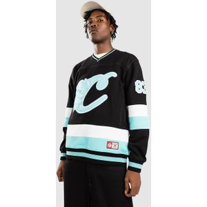 Cookies Breakaway Hockey V-Neck Fleece Knit Sweater