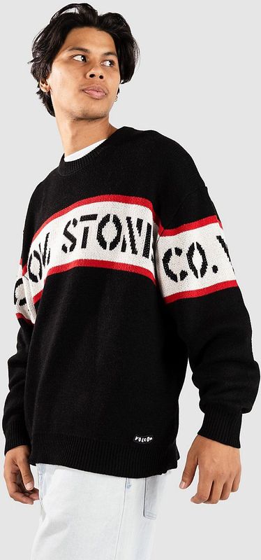 Volcom - Carwash - Sweater - Zware - Losse Pasvorm - Lange Mouw - Ronde Hals