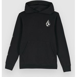 Volcom - ICONIC STONE - Sweatshirt - Zwart - Capuchon met Trekkoord