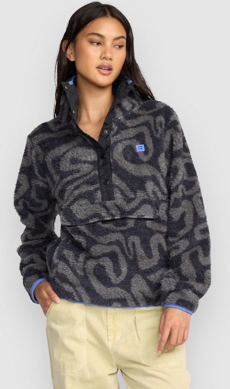 Billabong - Sweatshirt Switchback - Zwart - 100% Polyester