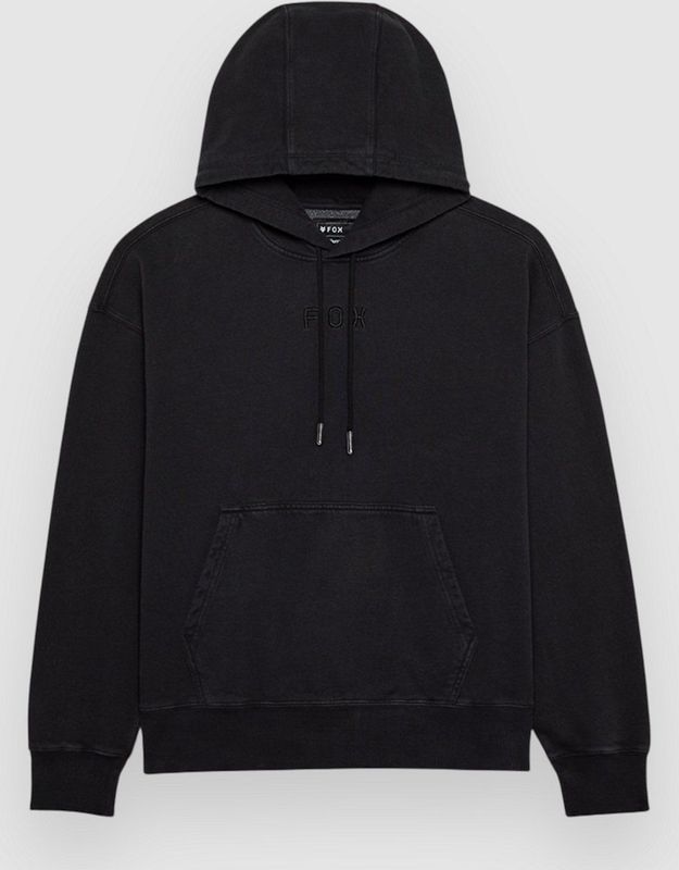 Fox - Wordmark - Hoodie - Zwart - Oversized