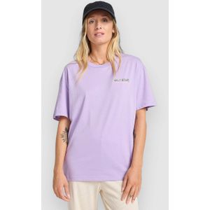 Billabong - Mixing Vibes - T-shirt - Roze/Purper - 100% Katoen