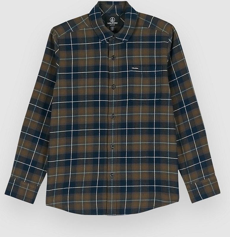 Volcom - Caden Plaid - Overhemd - 100% Katoen - Lange Mouwen