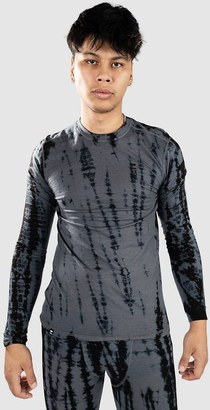 Mons Royale - Cascade Flex 200 - Crew Neck - Grijs - Merino Wol