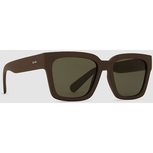 Dot Dash Bitty Brown Satin Zonnebril
