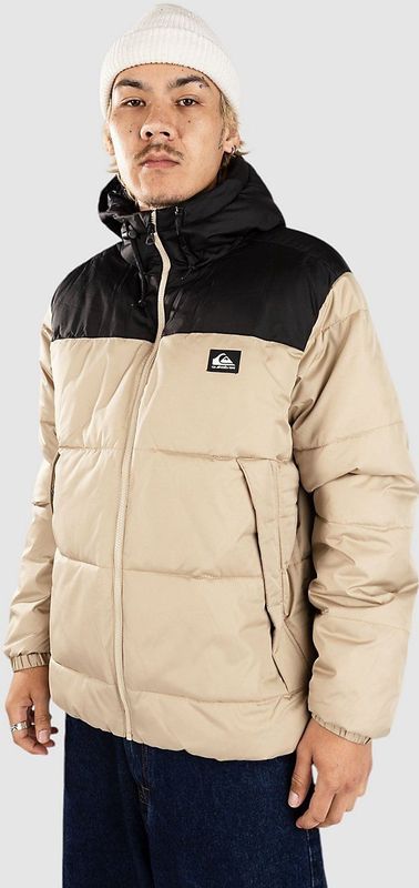 Quiksilver - Cold Days - Gewatteerd Jack - Heren - Met Capuchon - 100% Gerecycled Polyester