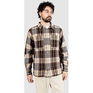 Iriedaily - Chillax Lumber - Overhemd - Crème - Geruit - Lange Mouw