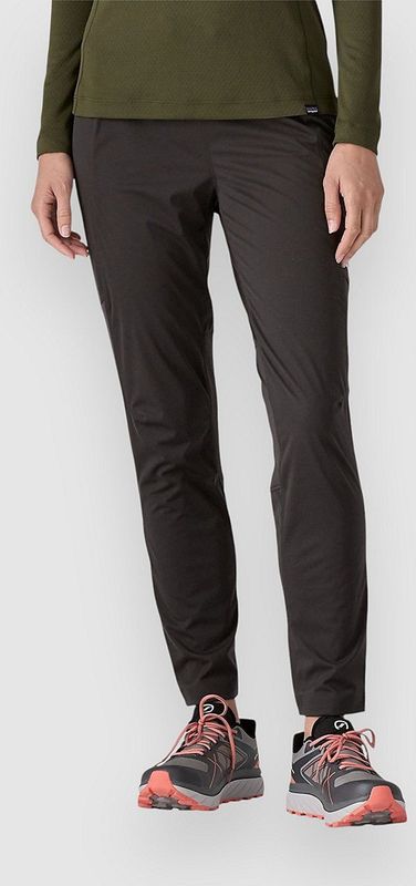 Patagonia - Wind Shield Pants - Hardloopbroek - Zwart/Grijs