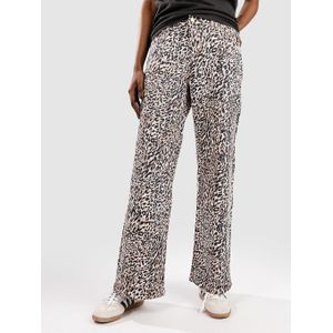 Volcom - Broek - Mokka/Zwart/Wit - Dierenprint - 5-pocket-style