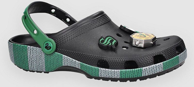 Crocs - Classic - Heren Schoenen - Zwart - Rubber