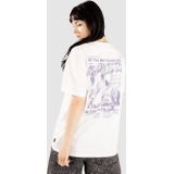 Vans - Firemade Oversized S/S T-shirt - Grijs/Wit - Dames